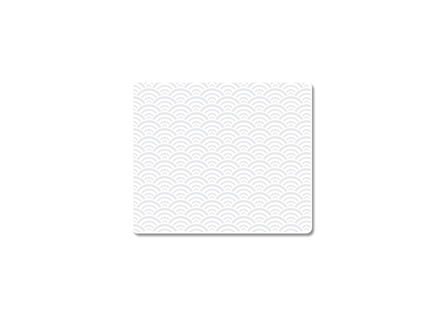 Simple Seigaiha Wave | Mousepad